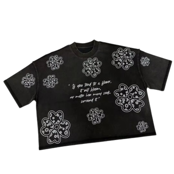 ‘Montega Flower’ Crop Tee