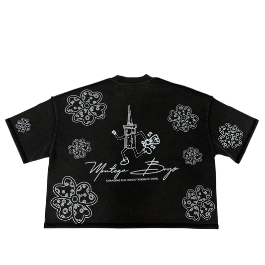 ‘Montega Flower’ Crop Tee